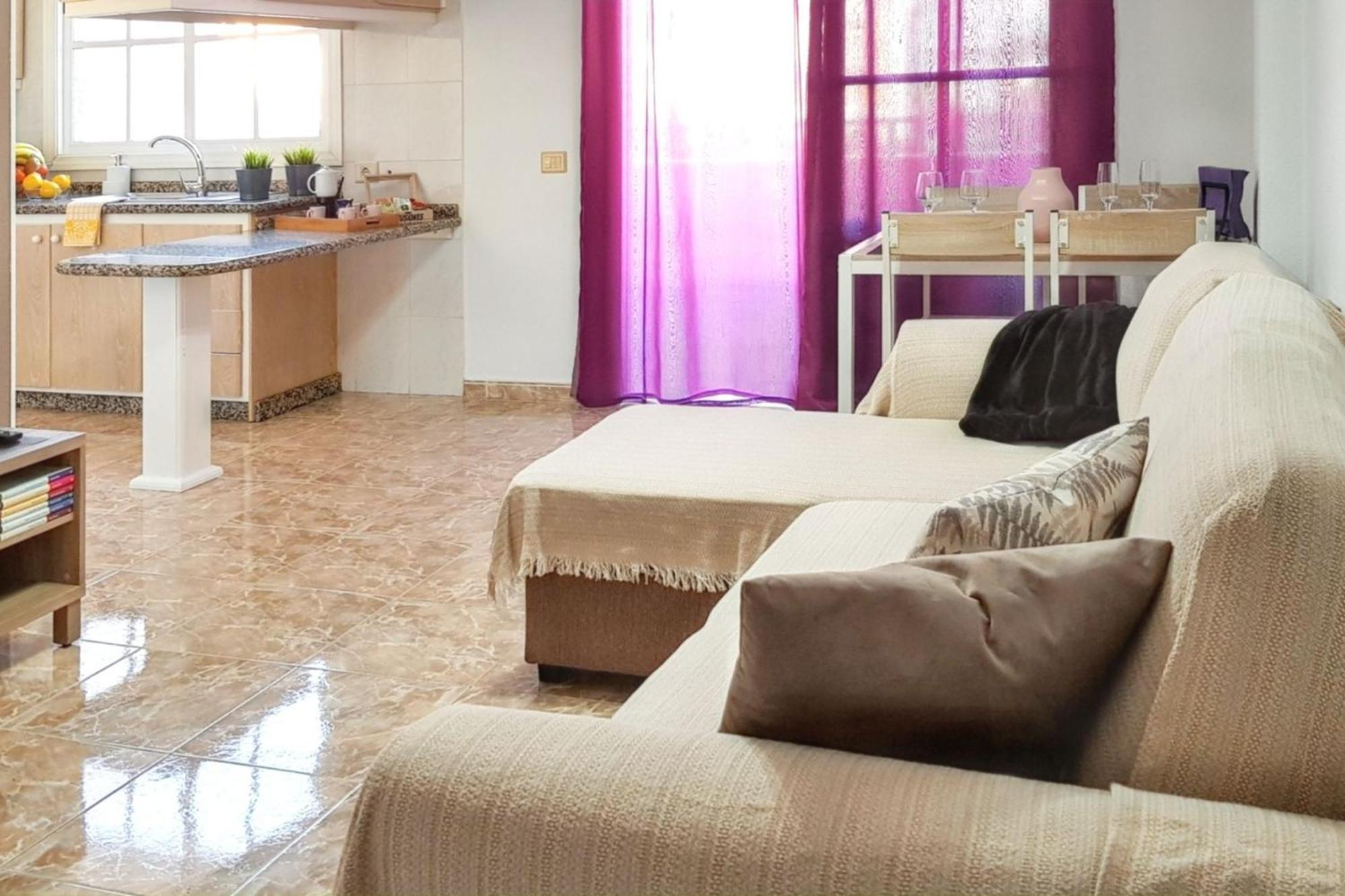 Coastal Terrace Apartment: 2BR with Wi-Fi near Puerto de Santiago Beach Exterior photo