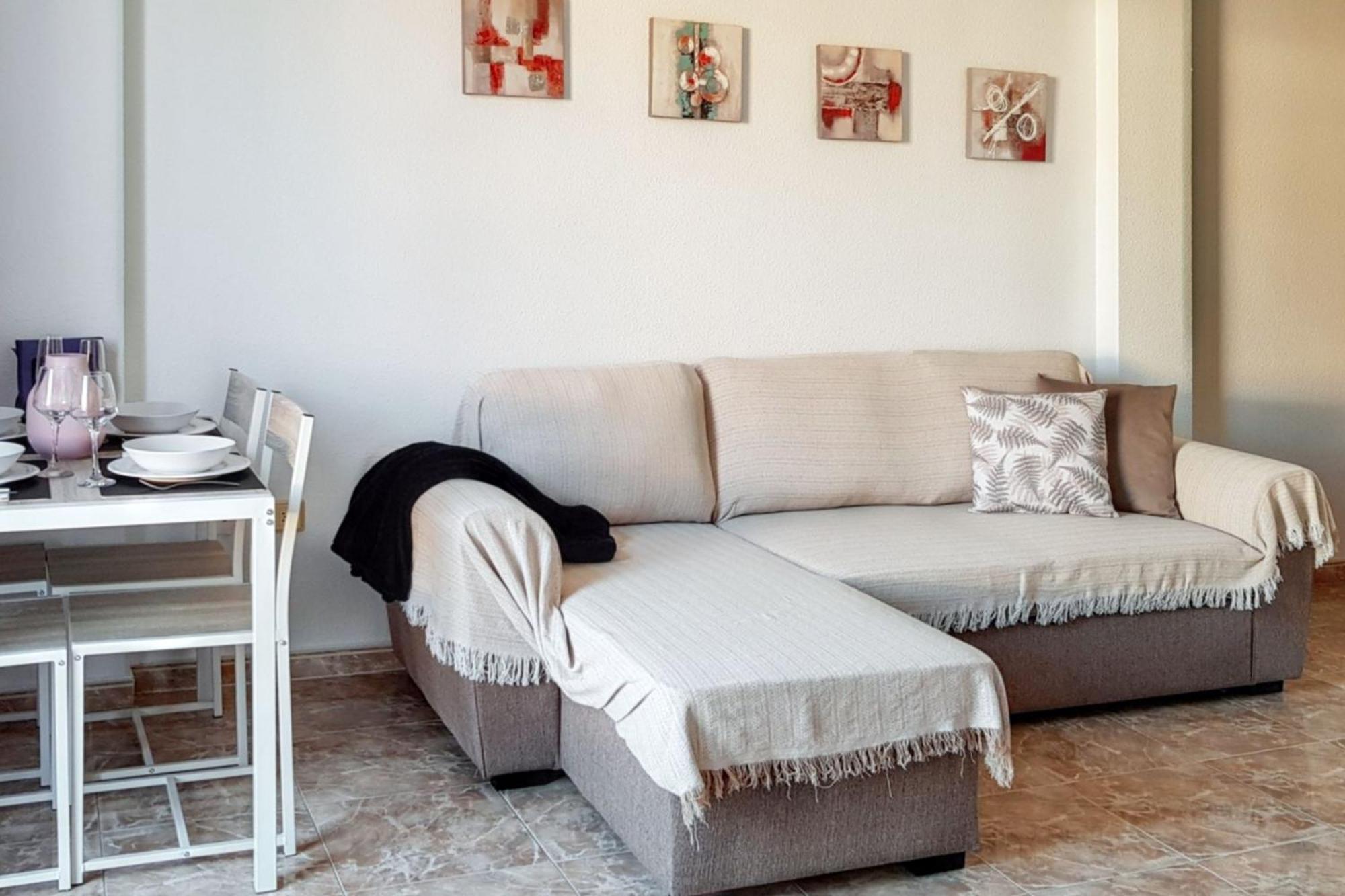 Coastal Terrace Apartment: 2BR with Wi-Fi near Puerto de Santiago Beach Exterior photo